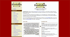 Desktop Screenshot of friendlyfolio.com